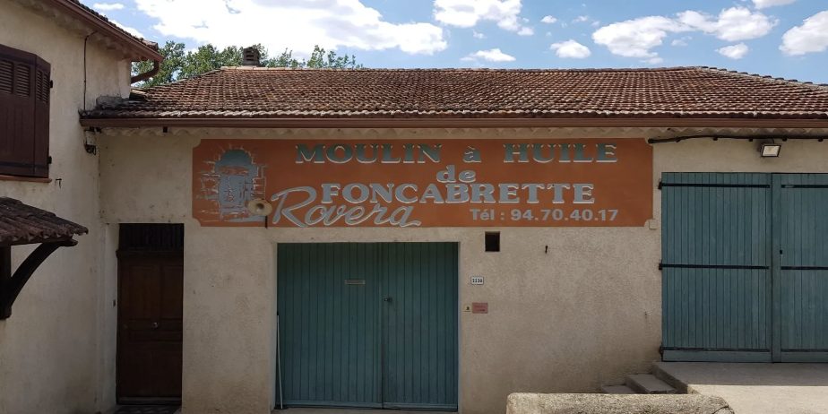 Façade du moulin à huile de Foncabrette